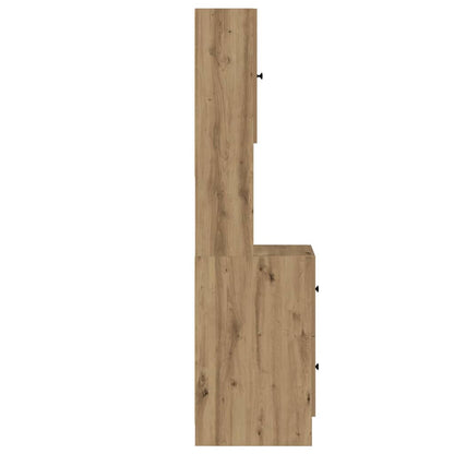 vidaXL Kitchen Sideboard Artisan Oak 32 x 50 x 180 cm