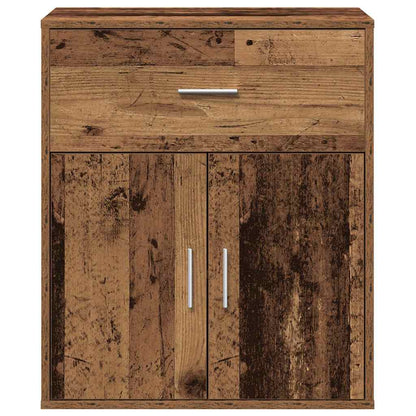 vidaXL Sideboard with Drawer Old Wood 60 x 31 x 70 cm Engineered Wood