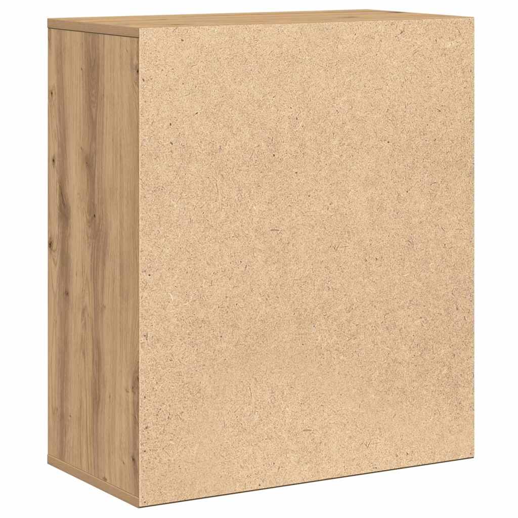 vidaXL Sideboard Artisan Oak 60 x 31 x 70 cm Engineered Wood