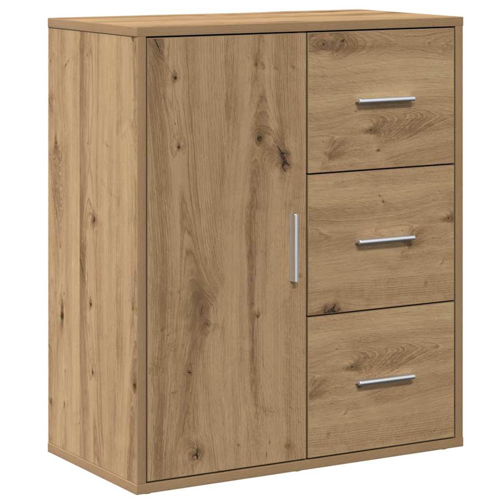 vidaXL Sideboard Artisan Oak 60 x 31 x 70 cm Engineered Wood