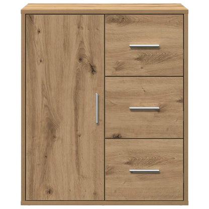 vidaXL Sideboard Artisan Oak 60 x 31 x 70 cm Engineered Wood