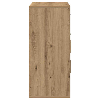 vidaXL Sideboard Artisan Oak 60 x 31 x 70 cm Engineered Wood