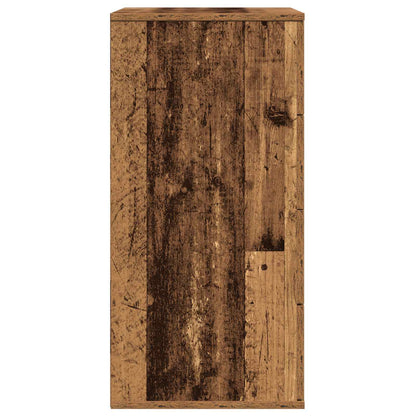 vidaXL Sideboard with Drawer Old Wood 60 x 39 x 80 cm Engineered Wood
