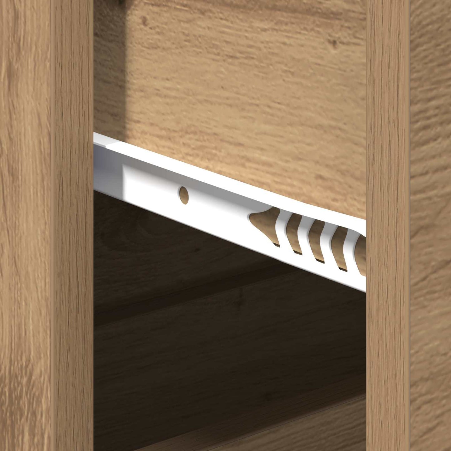 vidaXL Sideboard Artisan Oak 60 x 39 x 80 cm Engineered Wood