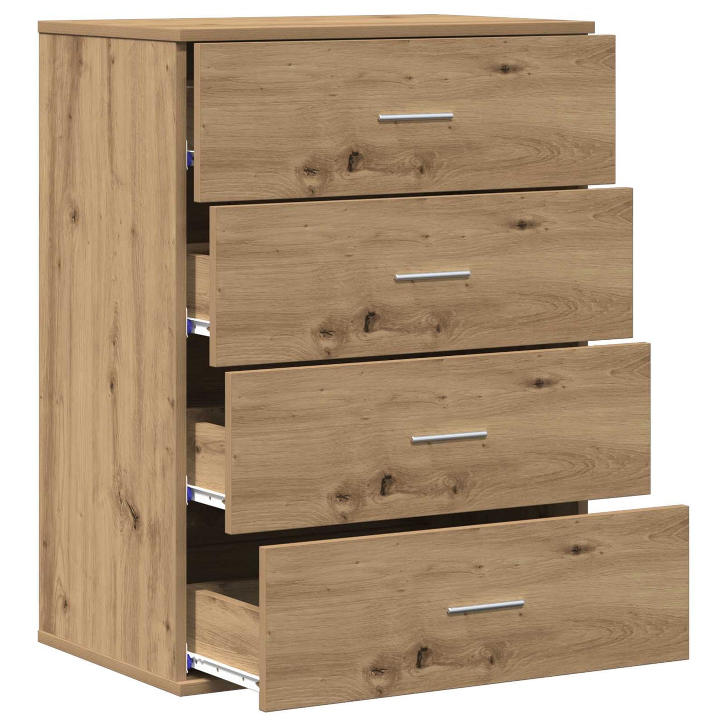 vidaXL Sideboard Artisan Oak 60 x 39 x 80 cm Engineered Wood