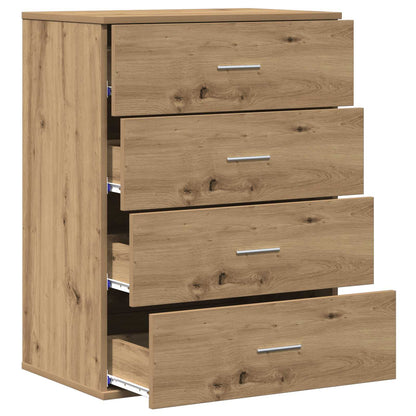 vidaXL Sideboard Artisan Oak 60 x 39 x 80 cm Engineered Wood