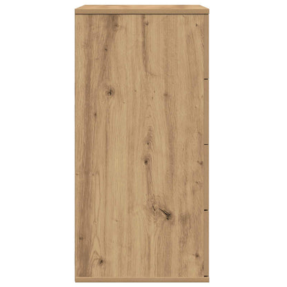 vidaXL Sideboard Artisan Oak 60 x 39 x 80 cm Engineered Wood