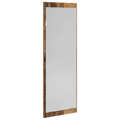 vidaXL Hallway Furniture Set with Shelf 4 pcs Old Wood Engineered Wood