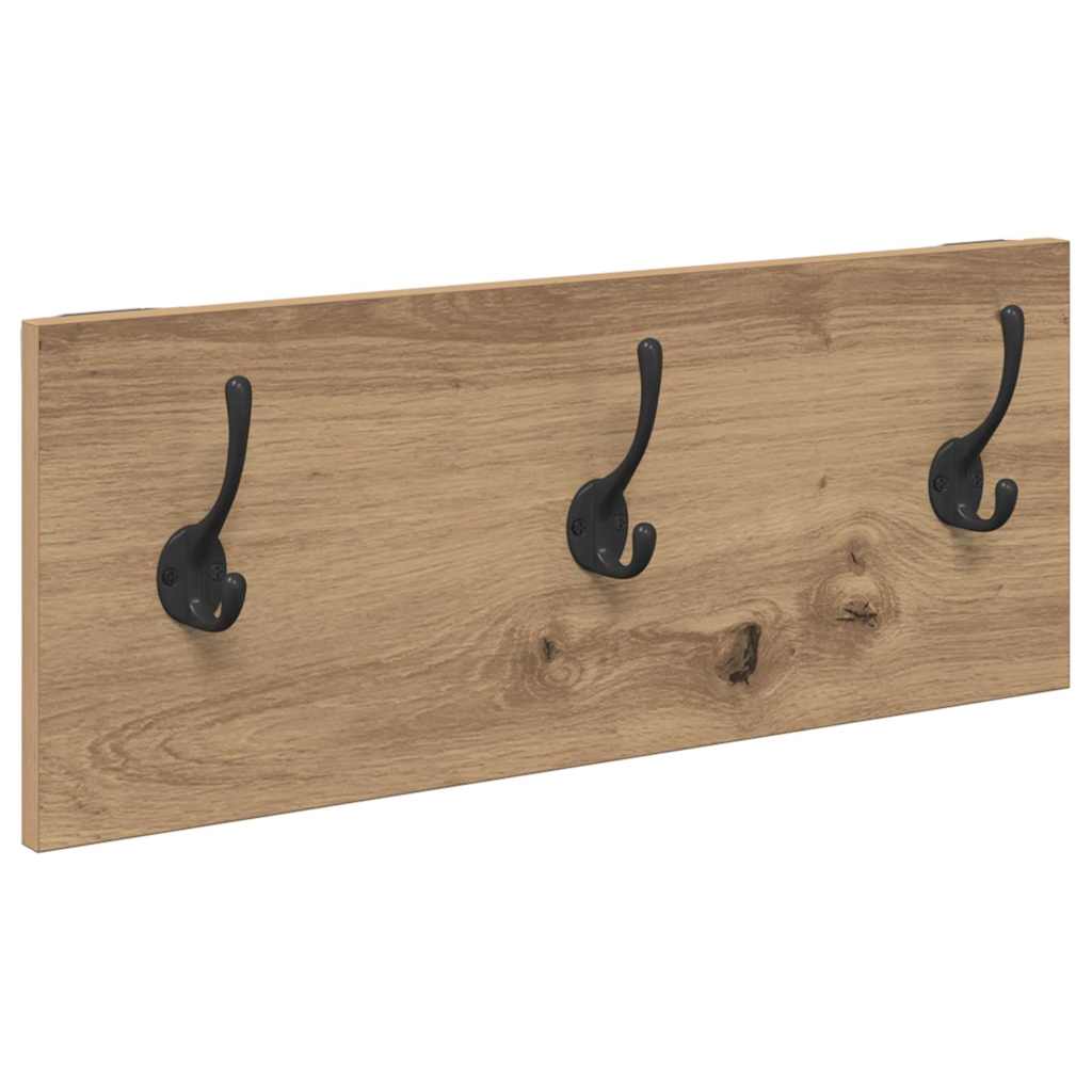vidaXL Hallway Furniture Set 4 pcs Artisian Oak Engineered Wood