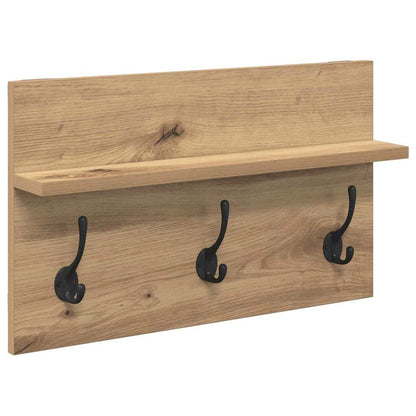 vidaXL Hallway Furniture Set 4 pcs Artisian Oak Engineered Wood