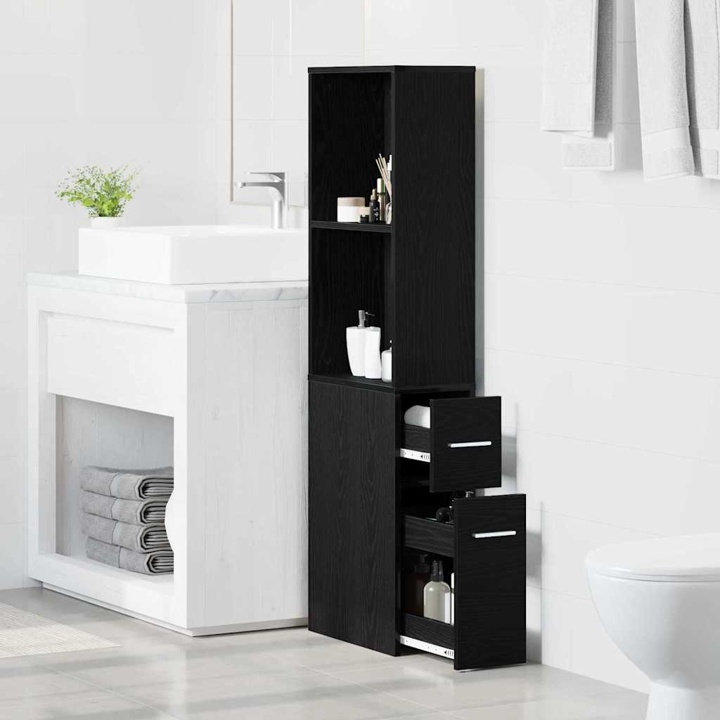 vidaXL Bathroom Furniture Set 22 x 41 x 135 cm Engineered wood
