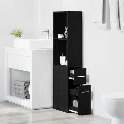 vidaXL Bathroom Furniture Set 22 x 41 x 135 cm Engineered wood