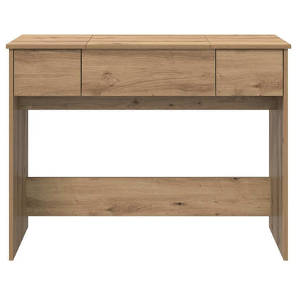 vidaXL Cosmetic Table Artisan Oak 100 x 45 x76 cm