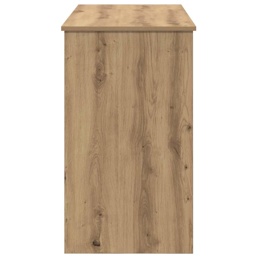 vidaXL Cosmetic Table Artisan Oak 100 x 45 x76 cm