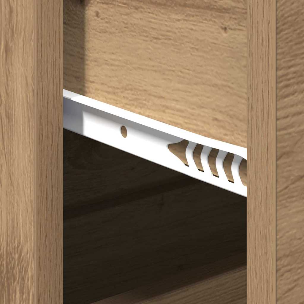 vidaXL Sideboard Artisan Oak 60 x 31 x 84 cm Engineered Wood