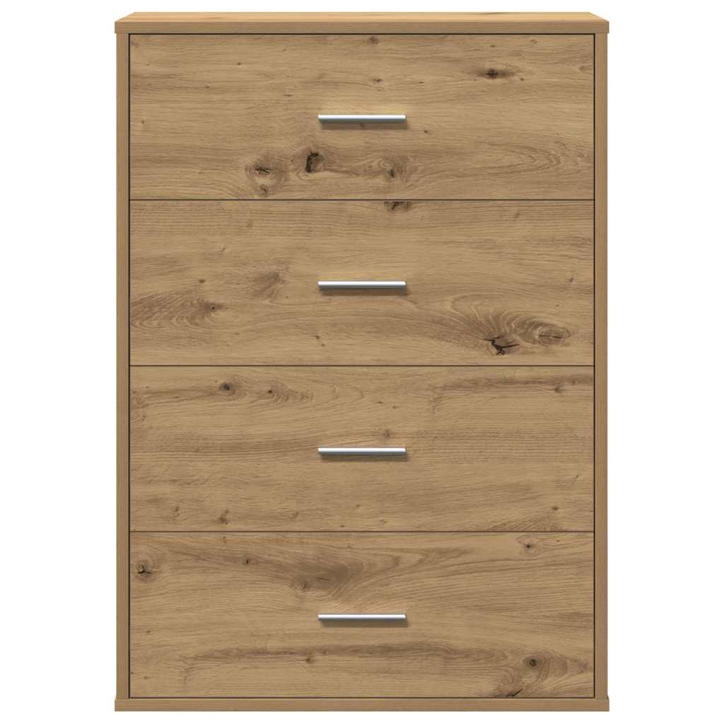 vidaXL Sideboard Artisan Oak 60 x 31 x 84 cm Engineered Wood