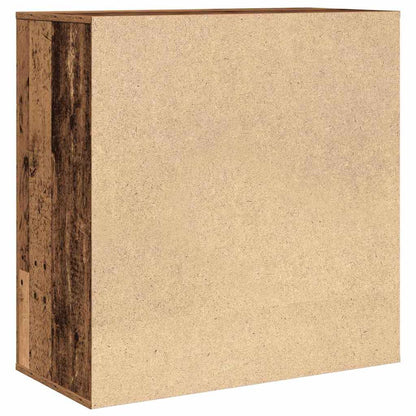 vidaXL Sideboard with Drawer Old Wood 78 x 38 x 80 cm Engineered Wood