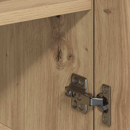 vidaXL Sideboard Artisan Oak 78 x 38 x 80 cm Engineered Wood