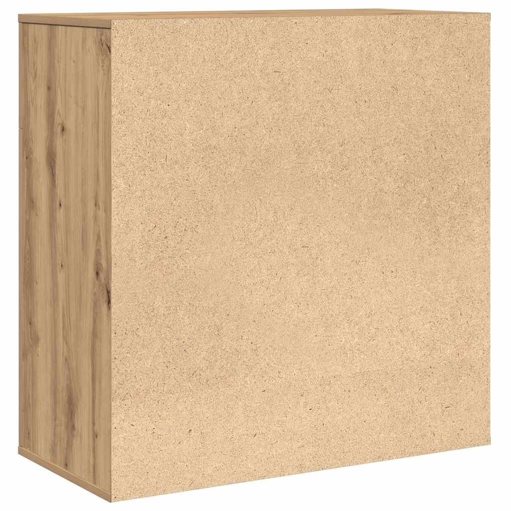 vidaXL Sideboard Artisan Oak 78 x 38 x 80 cm Engineered Wood