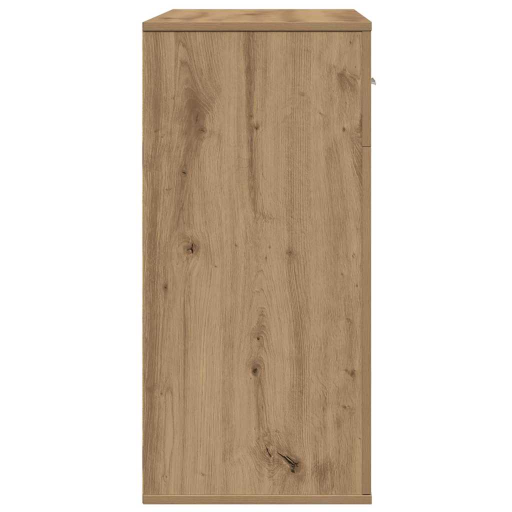 vidaXL Sideboard Artisan Oak 78 x 38 x 80 cm Engineered Wood