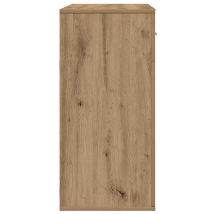 vidaXL Sideboard Artisan Oak 78 x 38 x 80 cm Engineered Wood