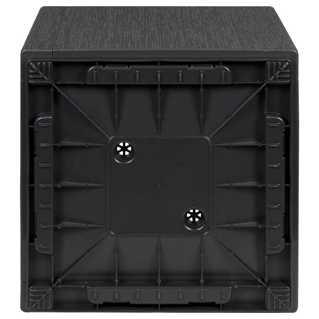 vidaXL Garden Flower Box Dark Grey 36 x 36 x 35 cm PP