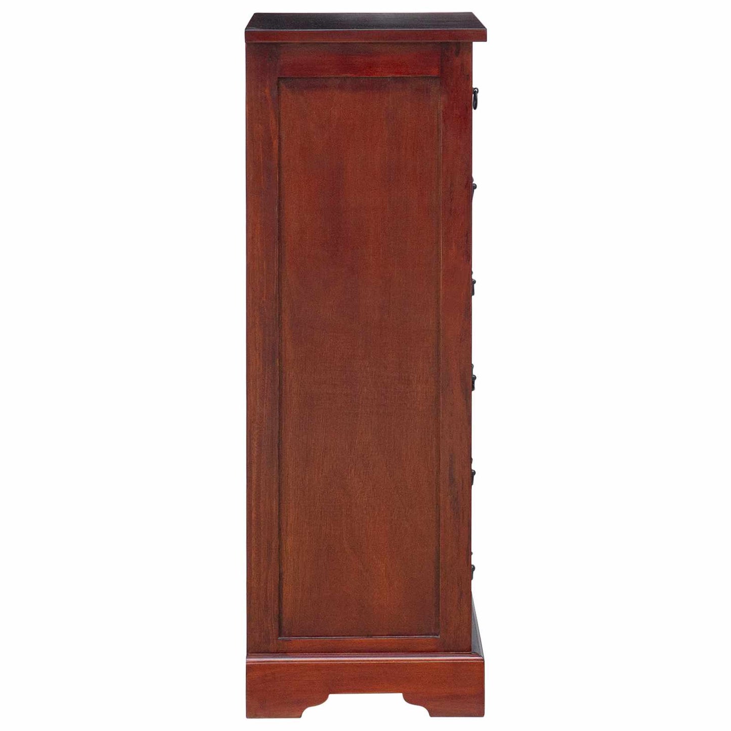 vidaXL Chest of Drawers Brown 45 x 35 x 100.5 cm Solid Mahogany Wood