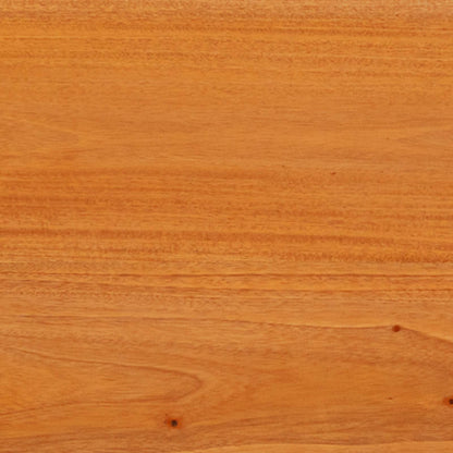 vidaXL TV Cabinet Natural 100 x 40.5 x 46 cm Solid Mahogany Wood