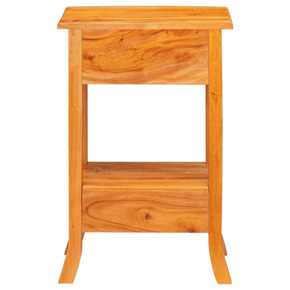 vidaXL Console Table Natural 50.5 x 30 x 75.5 cm Solid Mahogany Wood