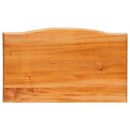 vidaXL Console Table Natural 50.5 x 30 x 75.5 cm Solid Mahogany Wood