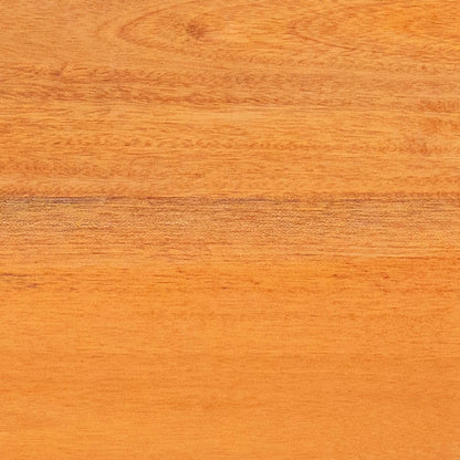 vidaXL Side Table Natural 60.5 x 30 x 61 cm Solid Mahogany Wood