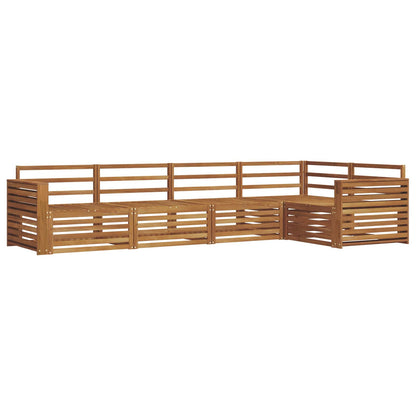 vidaXL Outdoor Sofa Set 5 pcs Natural
