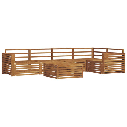 vidaXL Outdoor Sofa Set 6 pcs Natural