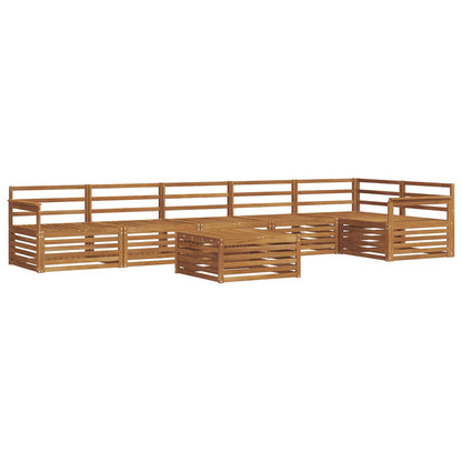 vidaXL Outdoor Sofa Set 7 pcs Natural