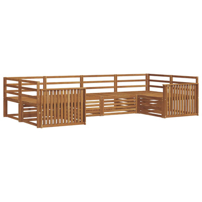 vidaXL Outdoor Sofa Set 6 pcs Natural