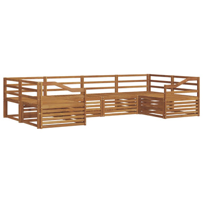 vidaXL Outdoor Sofa Set 6 pcs Natural