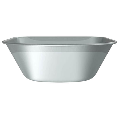vidaXL Wheelbarrow Tray Replacement Silver 90 x 63 x 28 cm Steel