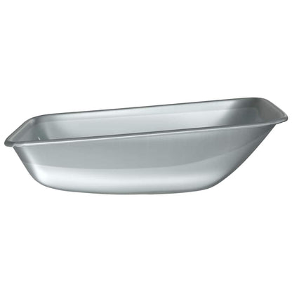 vidaXL Wheelbarrow Tray Replacement Silver 80 x 60 x 25 cm Steel