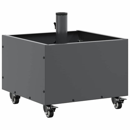 vidaXL Parasol Base Manual Anthracite 45 x 45 x 45 cm Steel