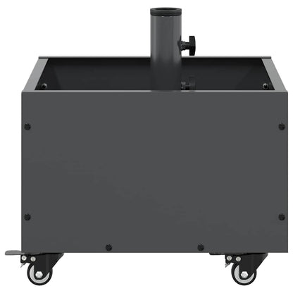 vidaXL Parasol Base Manual Anthracite 45 x 45 x 45 cm Steel