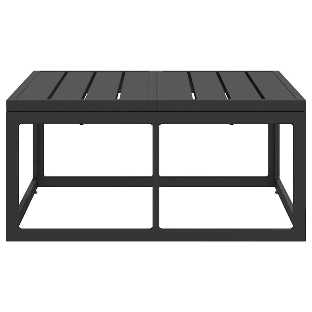vidaXL Outdoor Furniture Black 70 x 70 x32 cm Metal