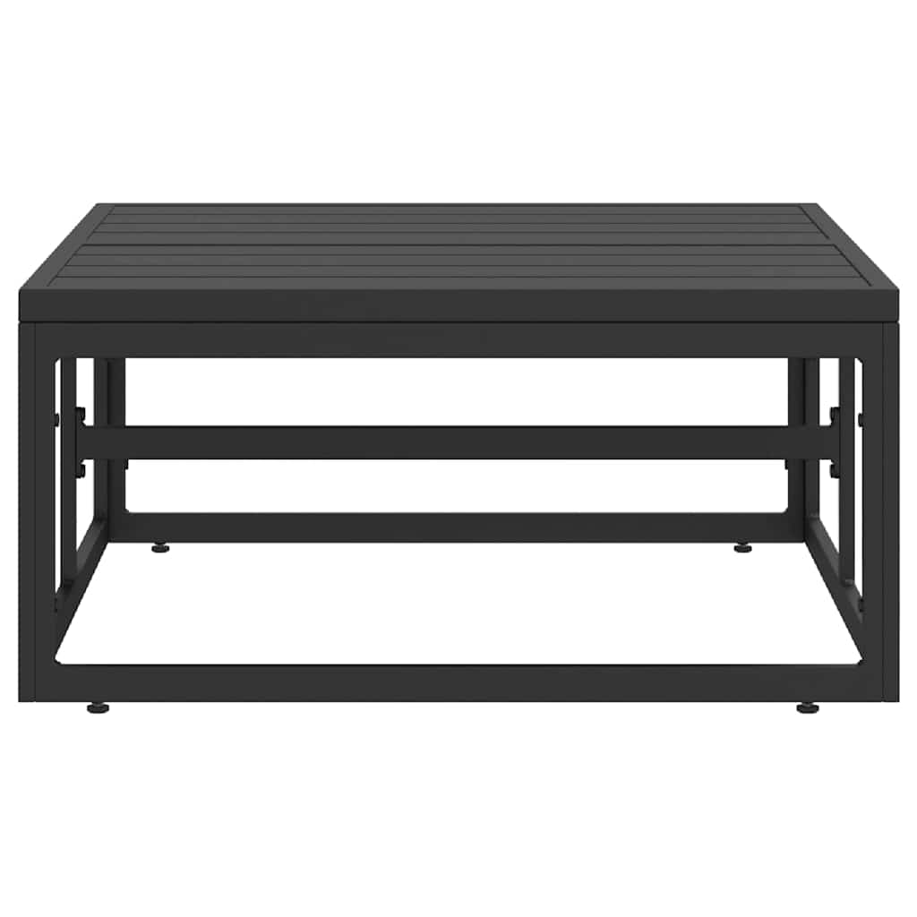 vidaXL Outdoor Furniture Black 70 x 70 x32 cm Metal