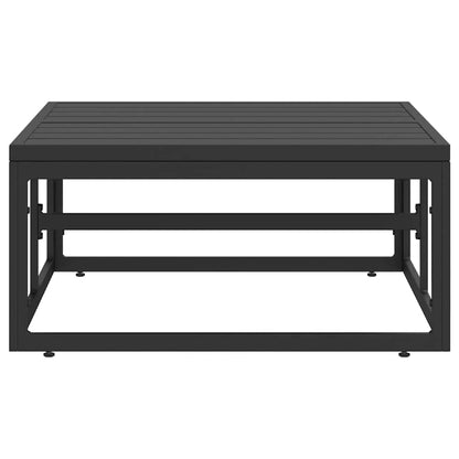 vidaXL Outdoor Furniture Black 70 x 70 x32 cm Metal