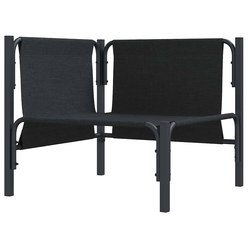 vidaXL Outdoor Furniture with Cushion Anthracite 80 x 80 x 71 cm Steel
