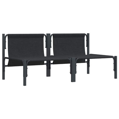 vidaXL Outdoor Furniture 2 Piece Anthracite 80 x 80 x 71 cm Steel
