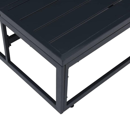 vidaXL Outdoor Furniture Anthracite 70 x 70.5 x 32 cm Steel