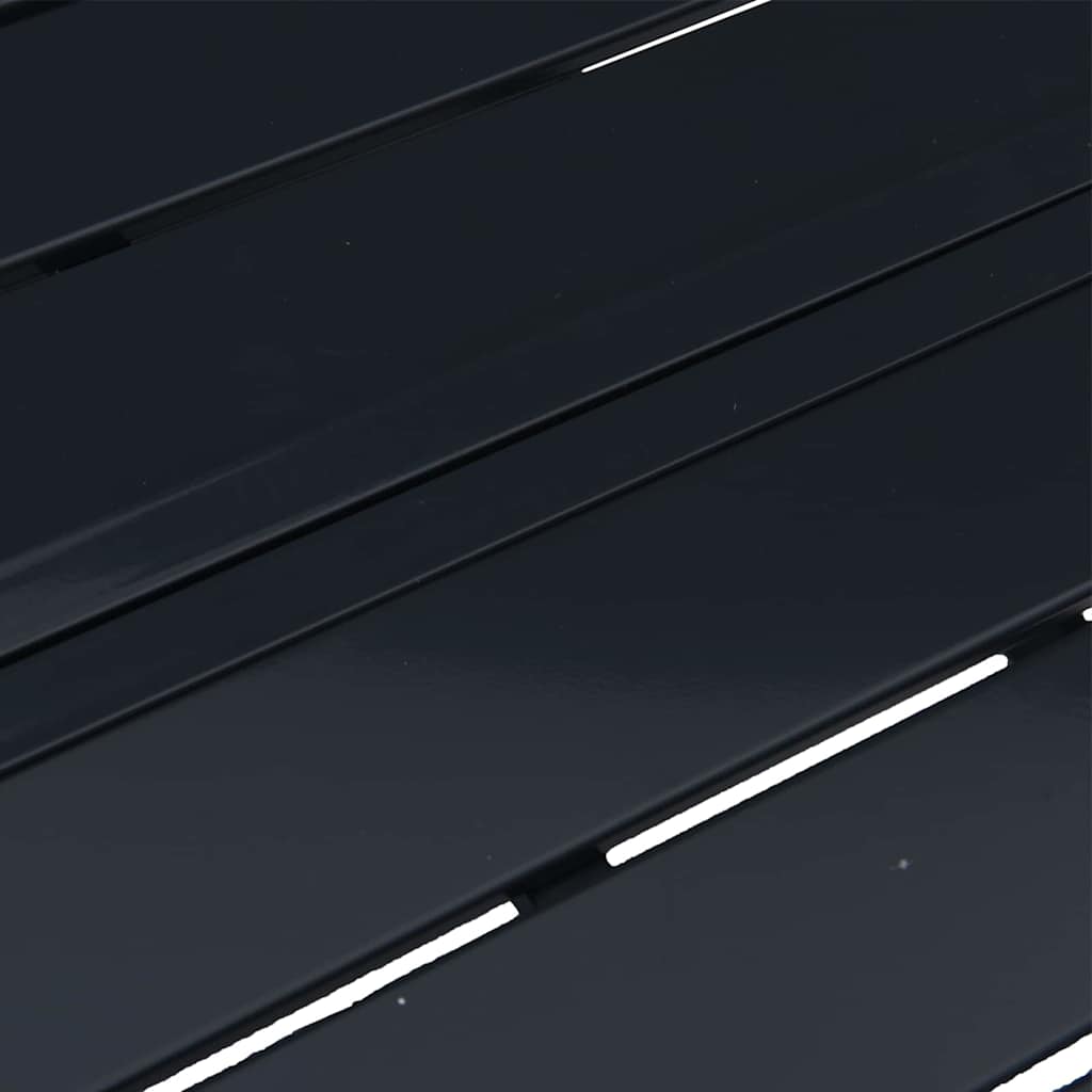 vidaXL Outdoor Furniture Anthracite 70 x 70.5 x 32 cm Steel