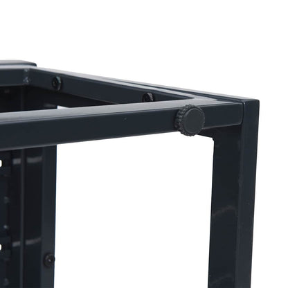 vidaXL Outdoor Furniture Anthracite 70 x 70.5 x 32 cm Steel