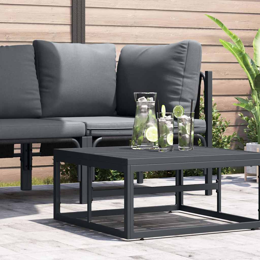 vidaXL Outdoor Furniture Anthracite 70 x 70.5 x 32 cm Steel