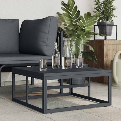 vidaXL Outdoor Furniture Anthracite 70 x 70.5 x 32 cm Steel